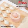 Fabricante de Masa para Empanadillas Prensa de Masa Molde para Wrappers Forma Redonda Creación Esencial de Cocina Fácil de Limpiar Reutilizable Herramienta de Cocina Bricolaje