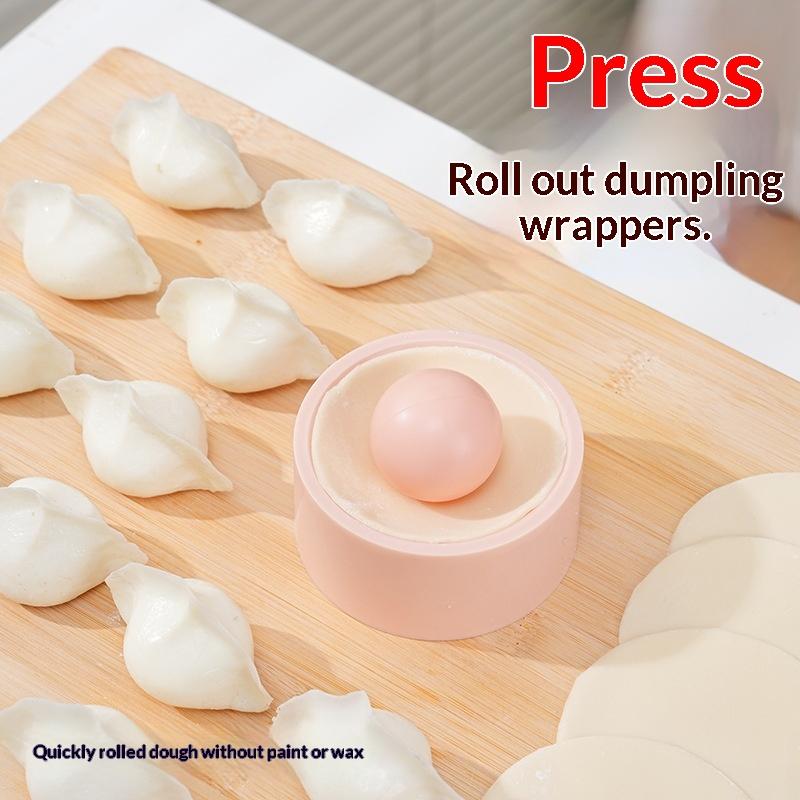 Fabricante de Masa para Empanadillas Prensa de Masa Molde para Wrappers Forma Redonda Creación Esencial de Cocina Fácil de Limpiar Reutilizable Herramienta de Cocina Bricolaje