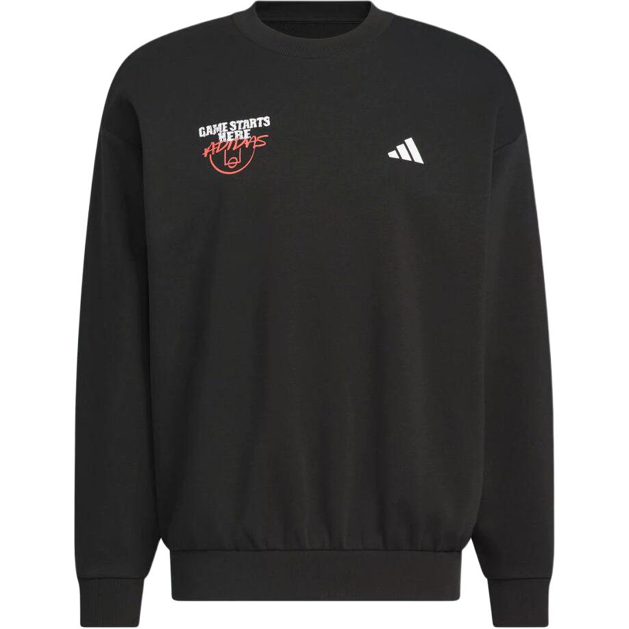 

Adidas Gsh Crew Спортивный повседневный пуловер с круглым вырезом Мужская толстовка KC2787 S