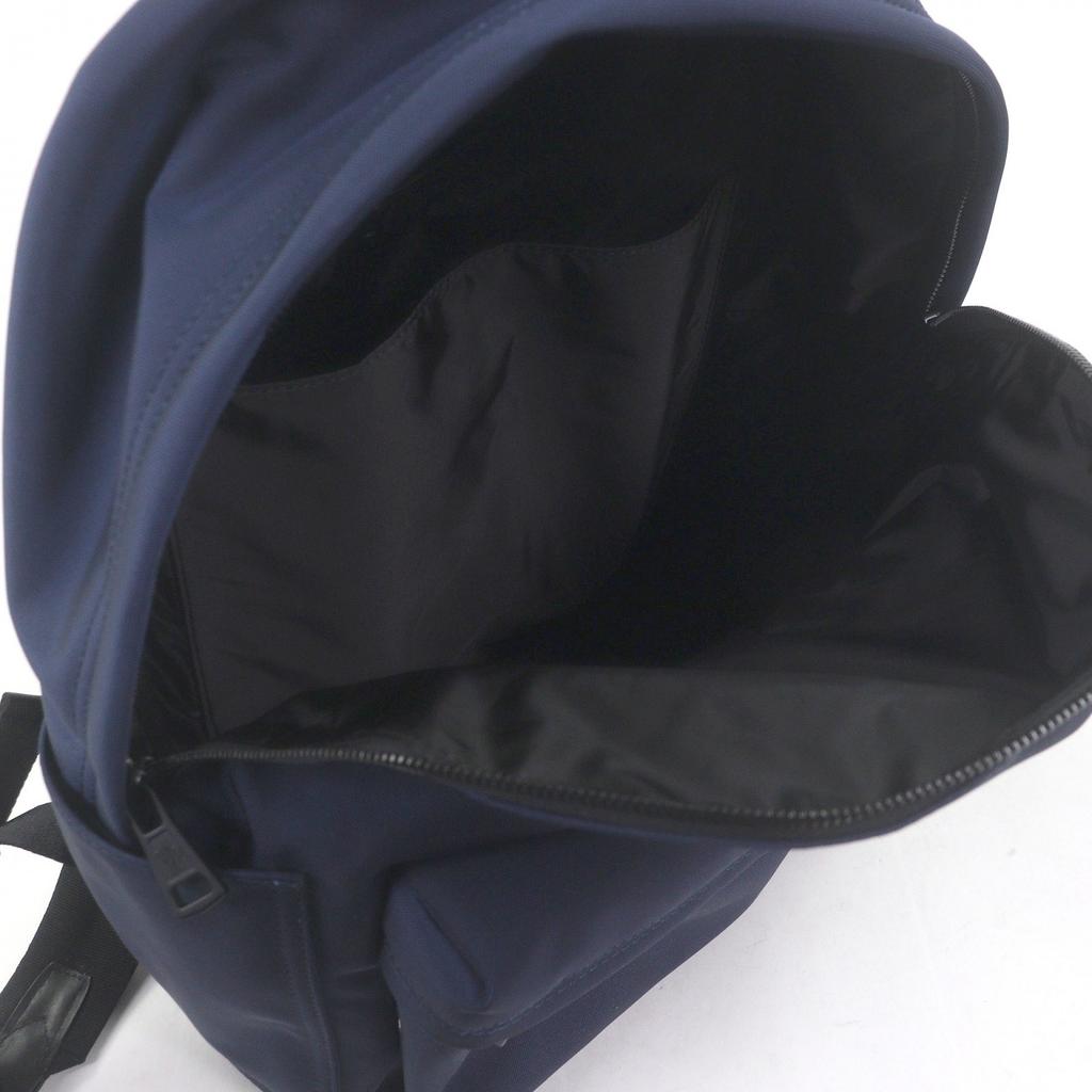 Excellent MONCLER Backpack Â· Daypack New Pierrick Logo patch Navy Nylon mens Used
