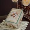 Jewelry Embroidery Cloth Box Embroidery Craftsmanship Fabric Edging Multiple Sizes To Choose From Retro Chinese Style Safety