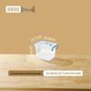 Extra Large Transparent Plastic Storage Box with Wheels for Clothes and Quilts