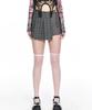 SCHISM INDUCING Check Mini Skirt Pants Gray