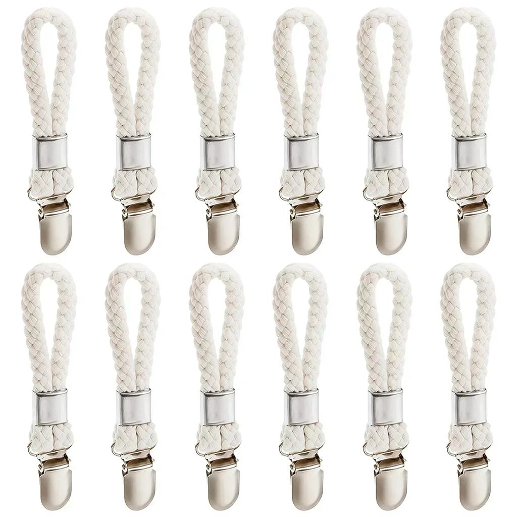 Pants Gloves Not Only Suitable For The Storage Of Kitchen And Bathroom Towels Towel Clips 4pcs Stainless Steel 12pcs