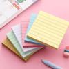 1-Piece Ruled Sticky Note Cube – Compact Design with 100 Sheets for Quick Notes, Indexing, and Bookmarking
