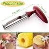 KISUOMAOYI Premium Apple Corer - Easy-to-Use, Durable, Portable Stainless Steel Apple Corer for Apples, Pears, and Pineapples. Kitchen and Dishwasher
