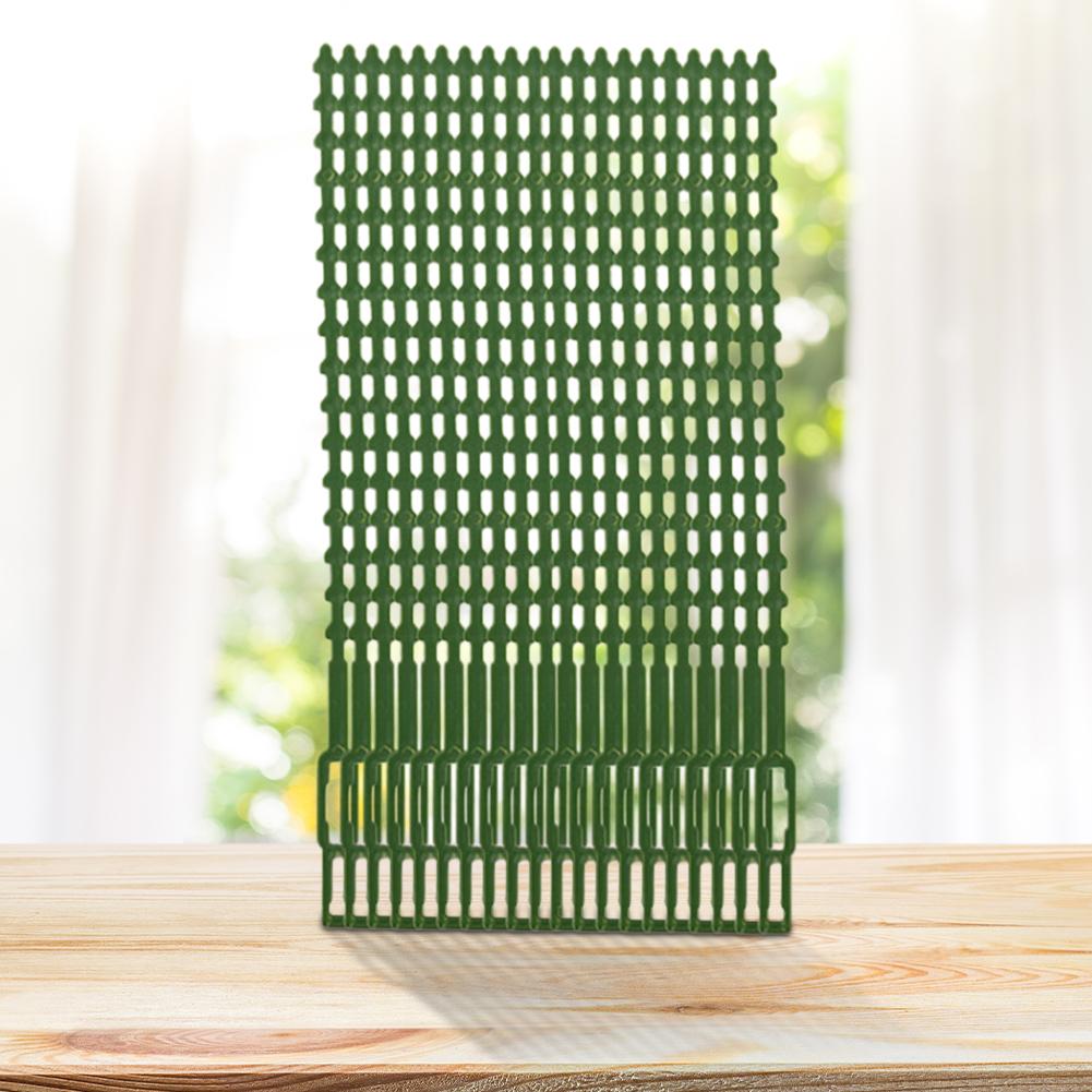 50 Pcs Plastic Garden Plant Cable Ties Adjustable Plant Fixed Tie Reusable Tree Locking Cable Ties Tools Gardening Accessories