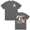 Anuel AA Rhlm 2 Real Hasta La Muerte Album T Shirt Unisexs Clothing Harajuku Fashion Classic Tshirts Oversized 100 Cotton Tshirt