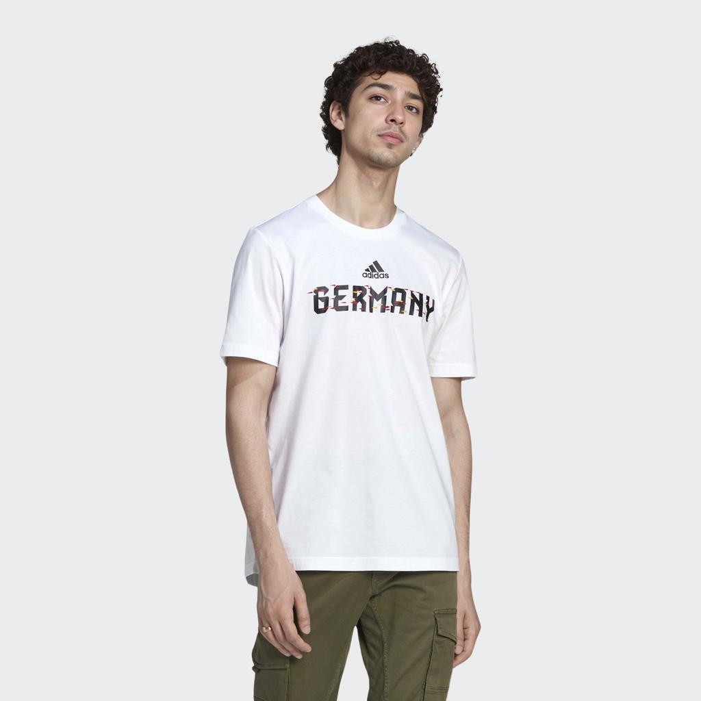 adidas Round Neck Pullover With Letter Logo Print Football Shirt Men Tops HD6376