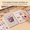 Carnet à spirales double face A5 B5 Style Anime Pour Étudiants et Employés de Bureau