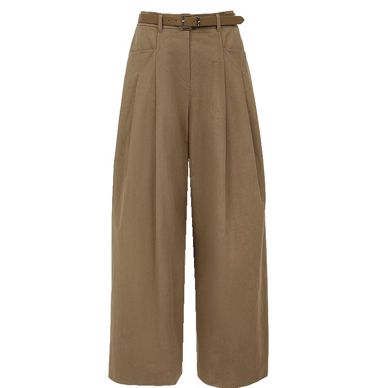 VEROMODA 2025 Summer Loose Casual Pants with Belt