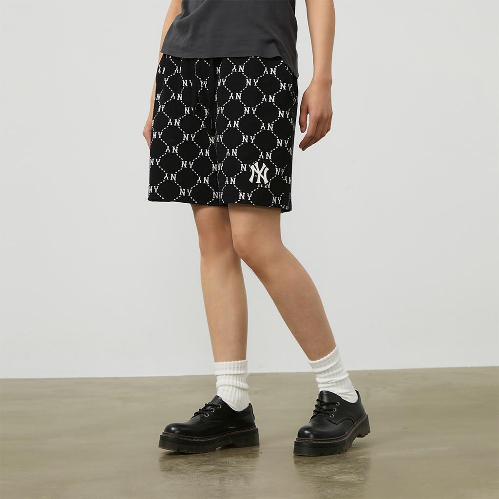 New MLB New York Yankees Casual Shorts Unisex Black 3ASPM0343-50BKS