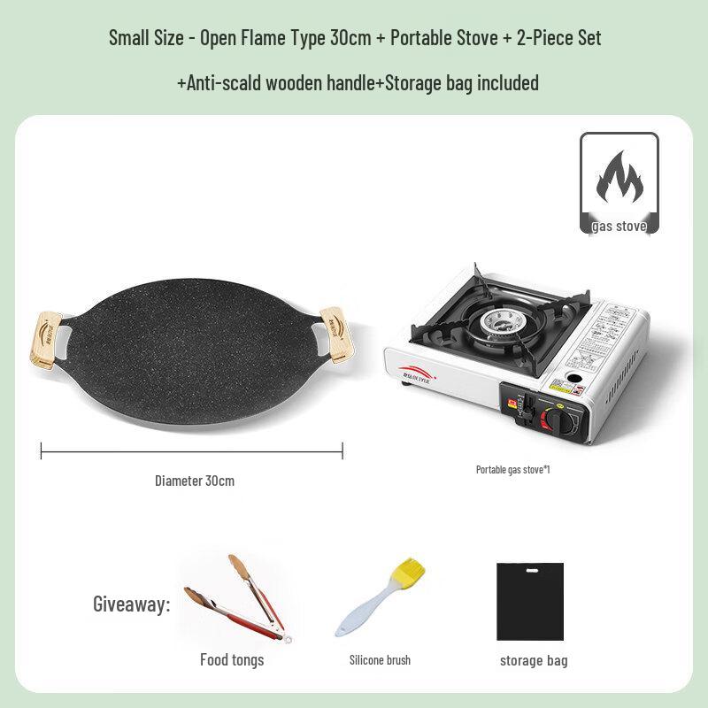 ZISIZ Induction Cooker Korean BBQ Grill Pan
