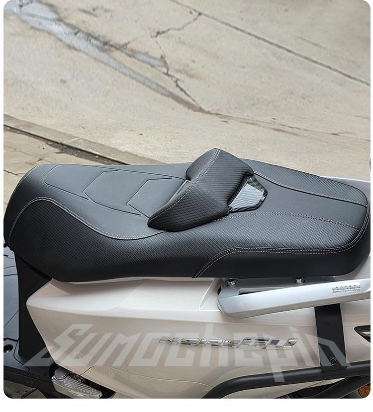 Compatible with Honda NS125GU SDH125T-45, Modified Leather Lowered Seat Cushion Assembly
