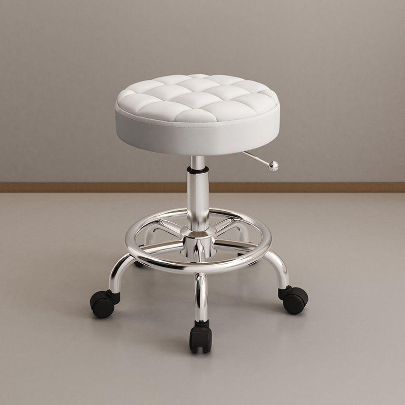 Rotating Hair Salon Barber Chair with Casters