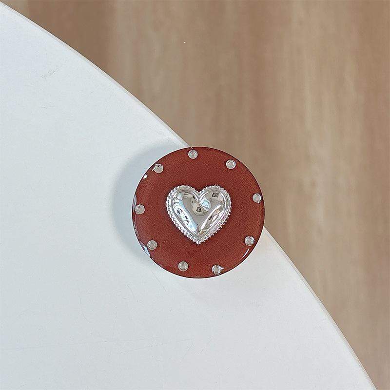 Korean Style Magnetic Phone Holder & Ring Stand for Desktop Drama Viewing