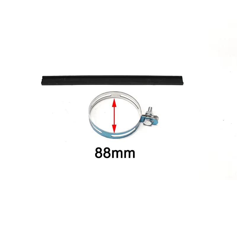 Motorcycle Exhaust Muffler Clamp Exhaust Pip Supporting Bracket Fixed Ring Hanger Band Fixture 60/88mm Support Bracket