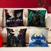 Devilman Cartoon Crybaby Office Cushion Pillowcase Car Cushion Cover45X45CM Lumbar Pillowcase Sofa Pillowcover
