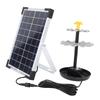 Solar Powered Water Pump Kit 150cm Lift 200L/H Flow Rate Water Fountain Pump for Bird Bath Garden