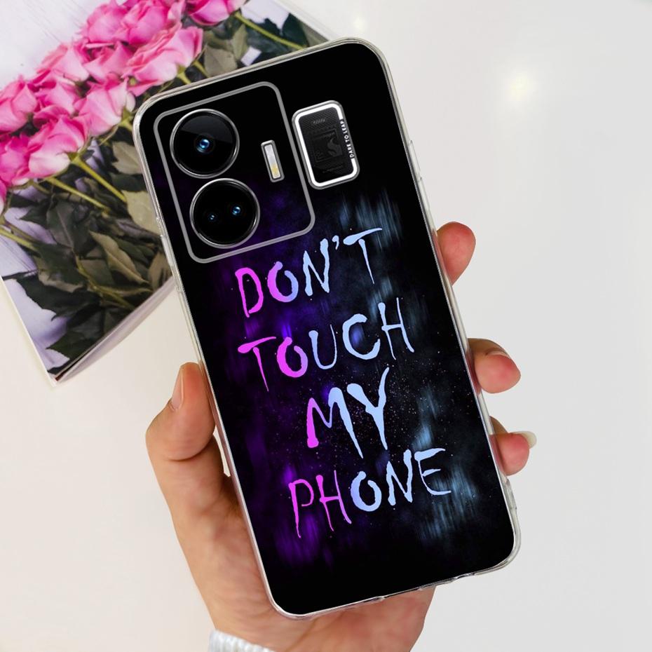 For Realme GT3 RMX3709 Cool Dragon Cartoon Phone Case For Realme GT 3 GT3 240W 5G Soft Silicone TPU Cases