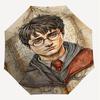 1PC Harry Potter Umbrella-8-Rib Reinforced, Automatic Open, Lightweight & Durable, Cute Fashion Accessory for Outdoor, D2695