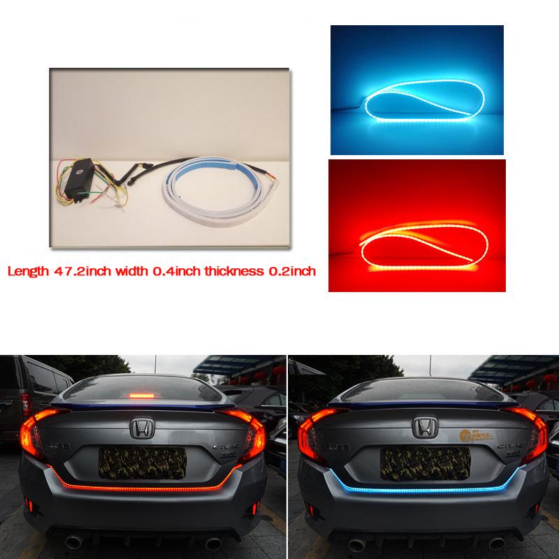 1 Pcs 12V / 10W Car Trunk Light Bulb Light Trunk Brake Steering TwoColor Light Barbuy at a low