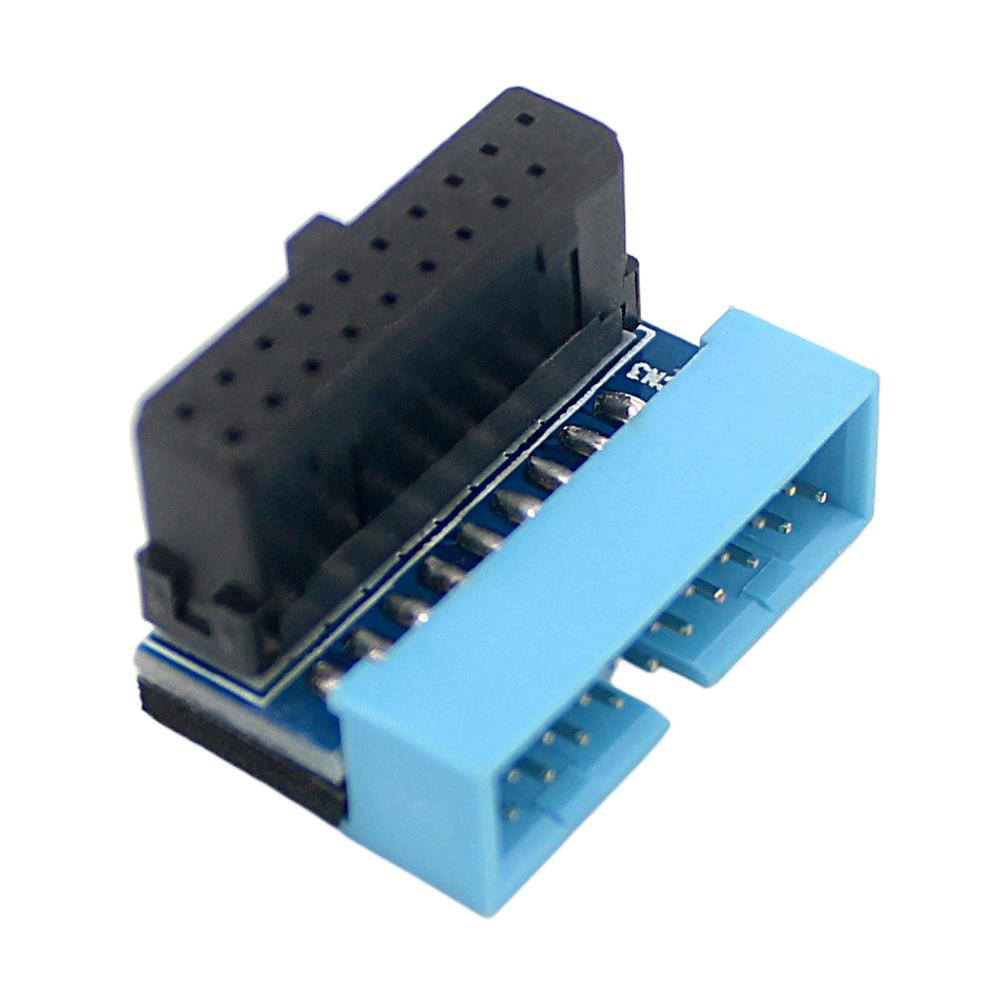 

Мини-адаптер-переходник для материнской платы портативного компьютера USB 3.0 19/20-контактный разъем-адаптер Аксессуары для материнской платы настольного компьютера