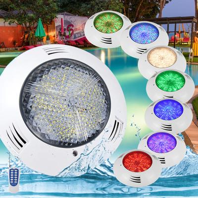 Lumière murale colorée avec télécommande pour piscine, 12V, 35W, étanche IP68, sous-marine