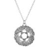 Nordic Jewelry Viking With Geometric Pendant And Electroplated Alloy For Gift For Travelers