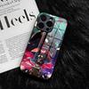 Gurren L-Lagann Phone Case For IPhone 17 Air 16 E Pro Max 15 14 13 Mini 12 Pro 11 Max Plus Black Glass Cover