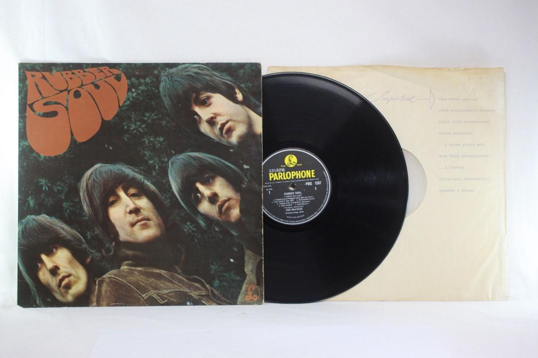 

[USED] THE BEATLES RUBBER SOUL UK English mono rubber sole