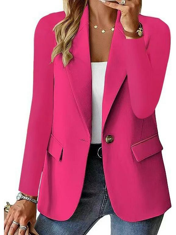 

2026 European & American Autumn Long Sleeve Solid Color Cardigan Suit Double Extra Large