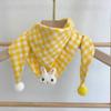 Katoenen Baby Driehoek Sjaal Herfst Winter Warm Winddicht Halsdoek Kinderen Monddoek Schattige Cartoon Jongens Meisjes Kinder Sjaal