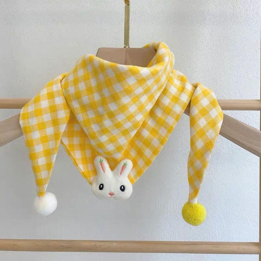 Katoenen Baby Driehoek Sjaal Herfst Winter Warm Winddicht Halsdoek Kinderen Monddoek Schattige Cartoon Jongens Meisjes Kinder Sjaal