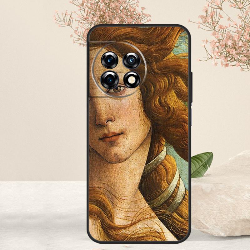 Art Paintings The Birth Of Venus Case For OnePlus 15 R 13T 13 13R 12 12R 11 10R 10T 10 Pro Nord 5 CE 4 2 3 Lite N20 N30 Cover