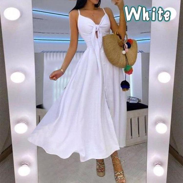 Bohemian Summer Beach Wear Women Deep V Neck Sleeveless Spaghetti Strap Casual Maxi Dress Printed Party Fashion Dresses