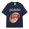 Kasane Teto T Shirt Funny Cute Unisex Women Clothing Fashion Harajuku Tshirts Summer Cotton Oversized Casual Short Sleeve Tshirt