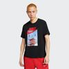 Nike Ανδρικό T-shirt με Αεροφωτογραφία, Εκτύπωση Παγόδας και Άνθους Κερασιάς Μαύρο CT6531-010