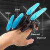 3Pcs 3D Printed Mechanical Claw Toy Finger Wolverine Claws Adjustable Size Halloween Cosplay Equipment for Adults Kids