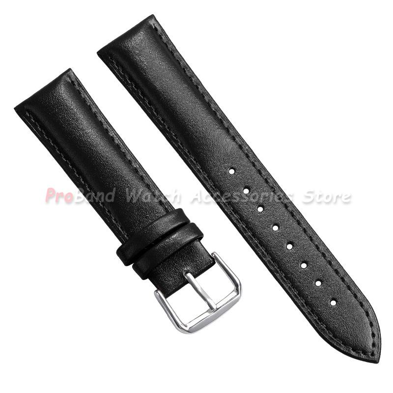 Morbido Cinturino per Orologio in Vera Pelle di Vitello 12/13/14/15/16/17/18/19/20/21/22/23/24mm Cinturini per Orologio Uomo Donna Accessori Cinturino