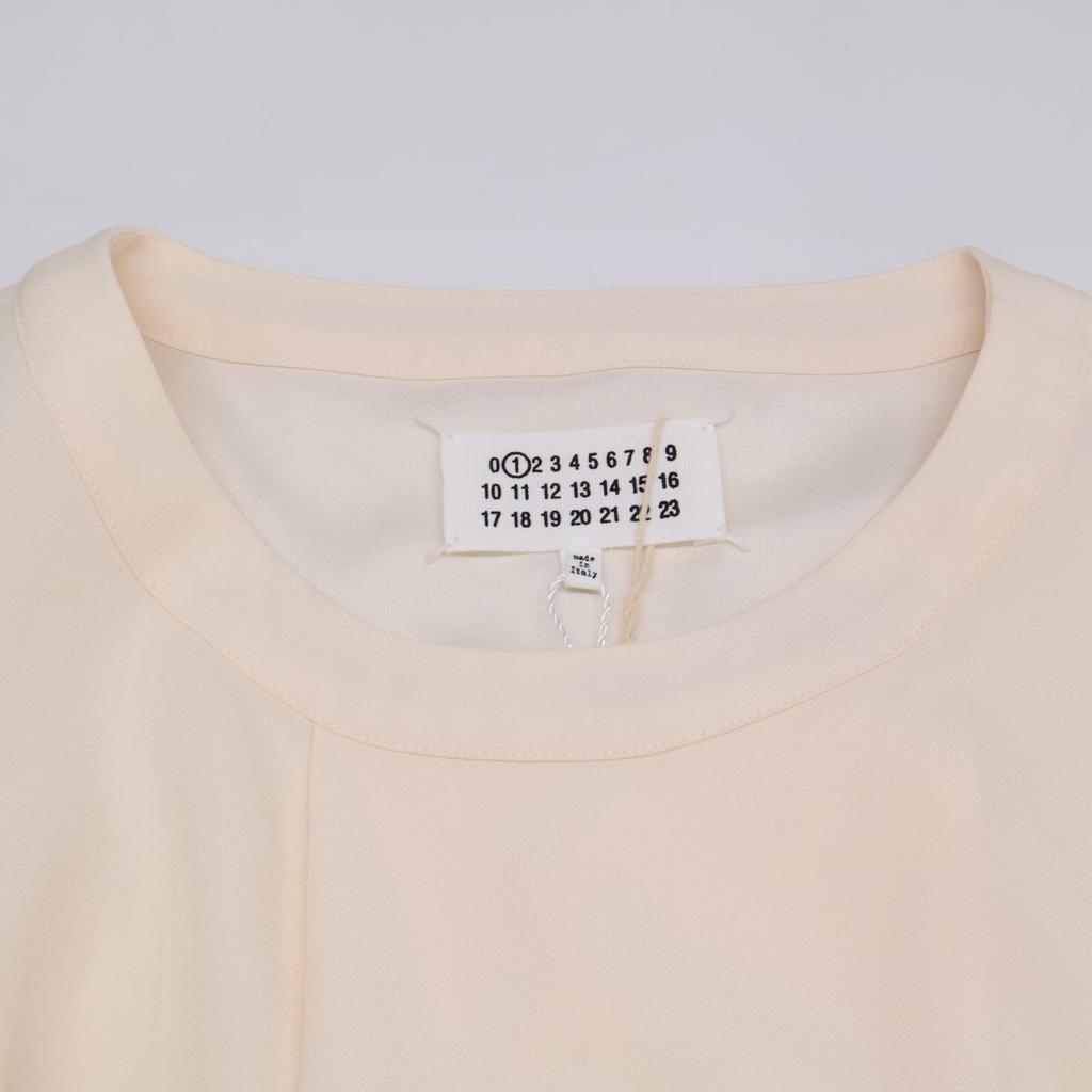 Maison Margiela 2020 S51CU0154 acetate dress dress 38 beigeUsed