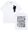 When We All Fall Asleep Where Do We Go Graphic T Shirts 2024 New Album Double Sided Print TShirt Unisex Fashion Retro TShirts