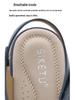 Z637-4 Retro Wedge Heel Sandals: 2025 European & American Lightweight Casual Plus Size Women's Sandals