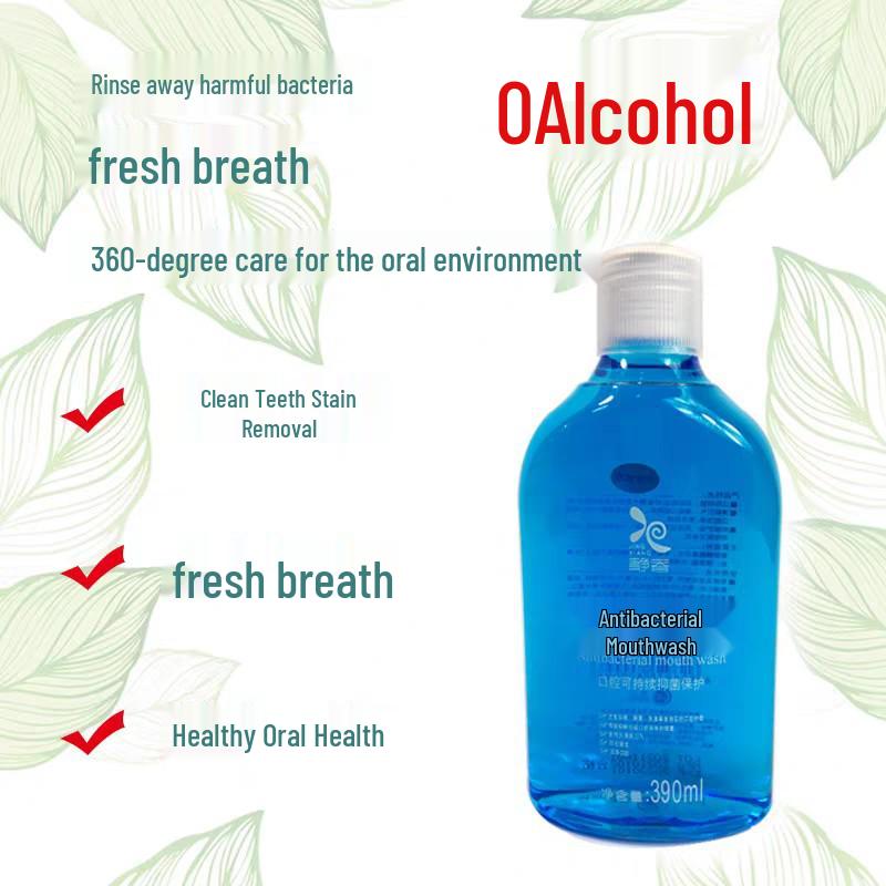 Colgate Ice Blue Mouthwash 350ml - Mint & Orange Flavors, Anti-Cavity, Fresh Breath, Healthy Teeth