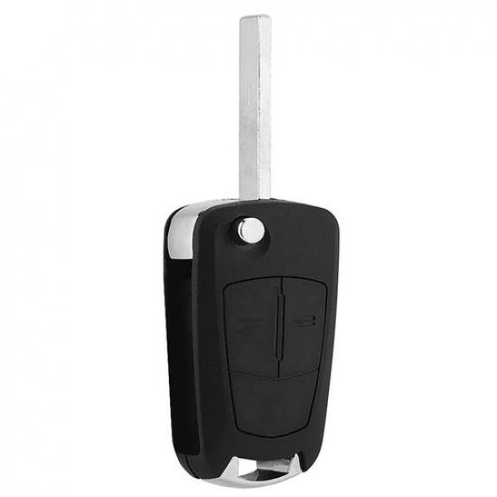 2 Button Car Remote Key Shell Flip Key Fob Case for Opel Astra H Zafira B Vectra | 2