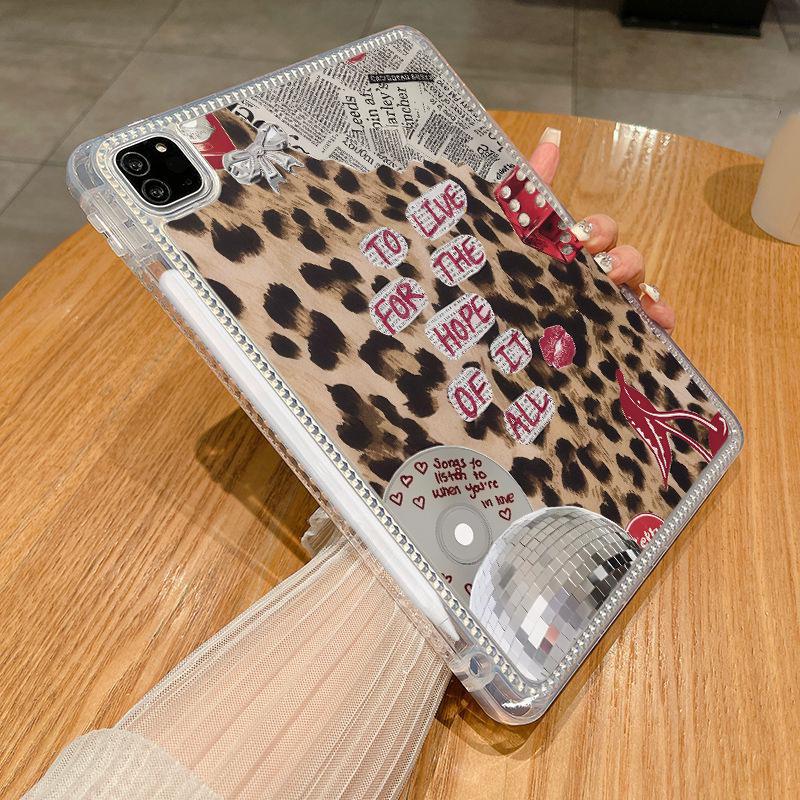Funda 2026 para iPad Apple Air 8/7, Pro de 11 pulgadas: Funda Transparente con Ranura para Lápiz, 9ª Generación