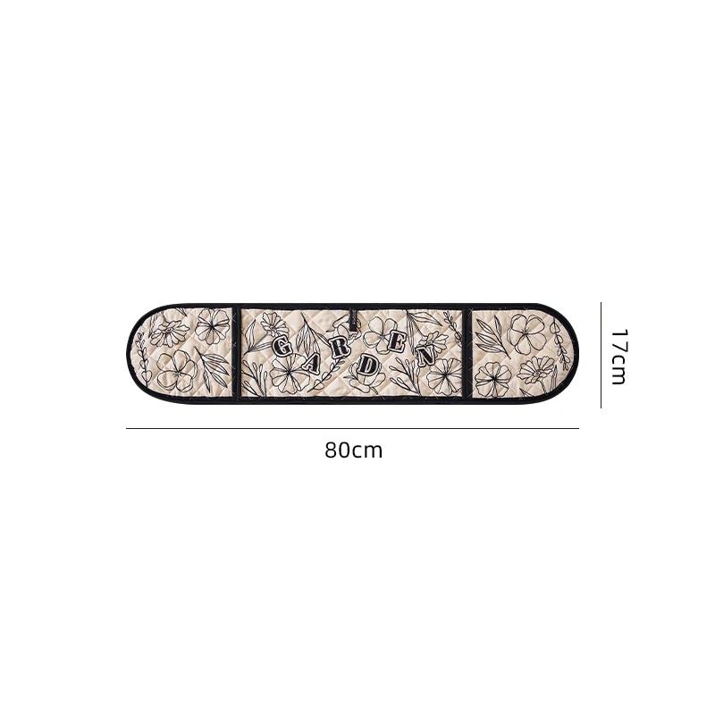 

New Heat-resistant Gloves Thickened Integrated Insulation Baking Tools High-temperature Resistant Ovens for Household Kitchens