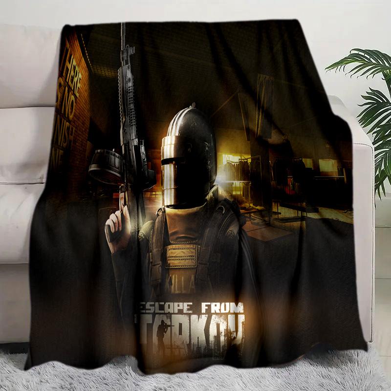 Escape Tarkov Tactical Gear Perfect All Seasons Soft Comfortable Blanket Suitable Sofa Office Nap Travel Birthday Gift Christmas Present