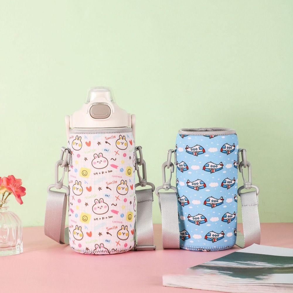 With Strap for Cile 950/1200ml Vacuum Cup Sleeve Water Bottle Case Water Bottle Cover Cup Sleeve