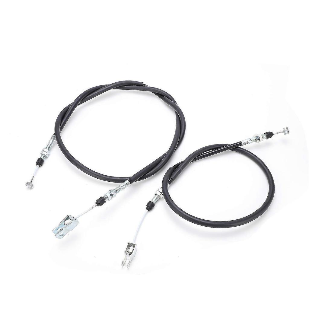 2PCS Rear Brake Cable Left/Right 540051201/540051202 Fit for Kawasaki Mule Gasoline Diesel 2x4 4x4